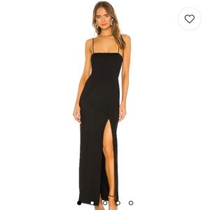 Revolve black maxi